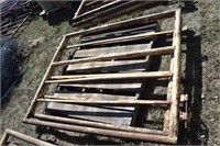 2 - Metal Gates 59" x 54" high, Loc: *OK Tire