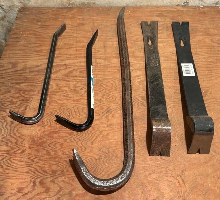 Five Crowbars/Prybars