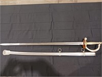 CSA sword and metal scabbard