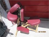 Massage Chair With Rolling Cart Made In Oregon