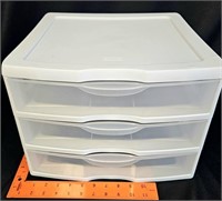 Sterlite 3 Drawer Storage Container