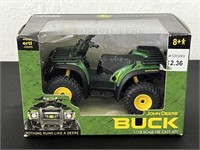 Ertl Die Cast John Deere Buck ATV NIB 1/18 scale