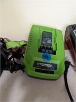 Greenworks 40V Lithium Ion Charger