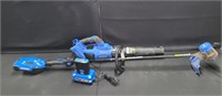 Kobalt 40v weed Wacker &blower combo