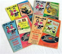 Vintage Read & Hear Children's Books