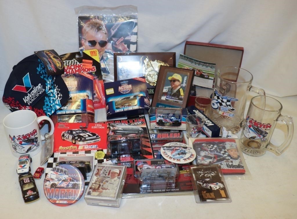 Valvoline & Mark Martin Nascar Collectibles: