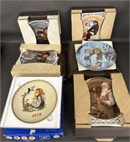 (6) Decorative Plates in Box