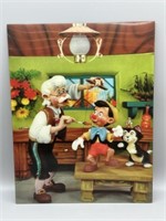 Vintage Walt Disney 3-D Pinnochio Picture