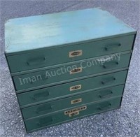 Good Old Metal 5 Drawer Springs Cabinet w/Springs