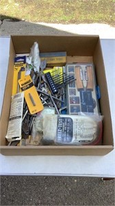 Allan wrenches, spade grill bits, electrical
