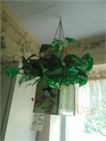 Stained Glass Plant Hanger