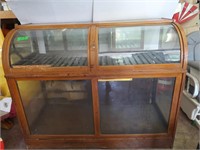 Large Glass Bread/Pastry Showcase, 58"W, 49"H,