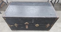 (Y) Antique Wardrobe Trunk (41"×22"×21")