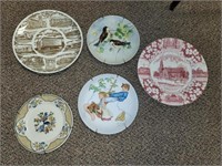 5 MISC COLLECTOR  OR DECORATIVE PLATES