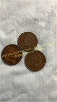 1897-1899 Indian Head Pennies