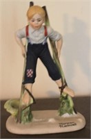 Norman Rockwell "Boy on Stilts" Figure