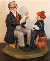 Norman Rockwell " Doctor and the Doll" Figure