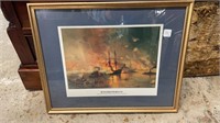 Naval Battle of New Orleans Print