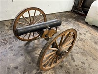 Cannon 1.5 inch bores on truck very unique item