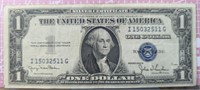 Silver certificate 1935 $1 banknote