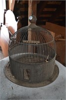 Vintage bird cage.