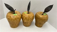 3 pears home decor 11’’ tall