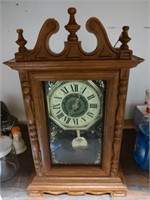 Plastic Electric Clock 20" Tall