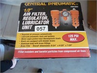 CENTRAL PNEUMATIC 1/2'' AIR REGULATOR