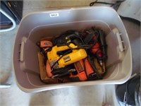 GROUP OF POWER TOOLS, SAWS, DRILLS