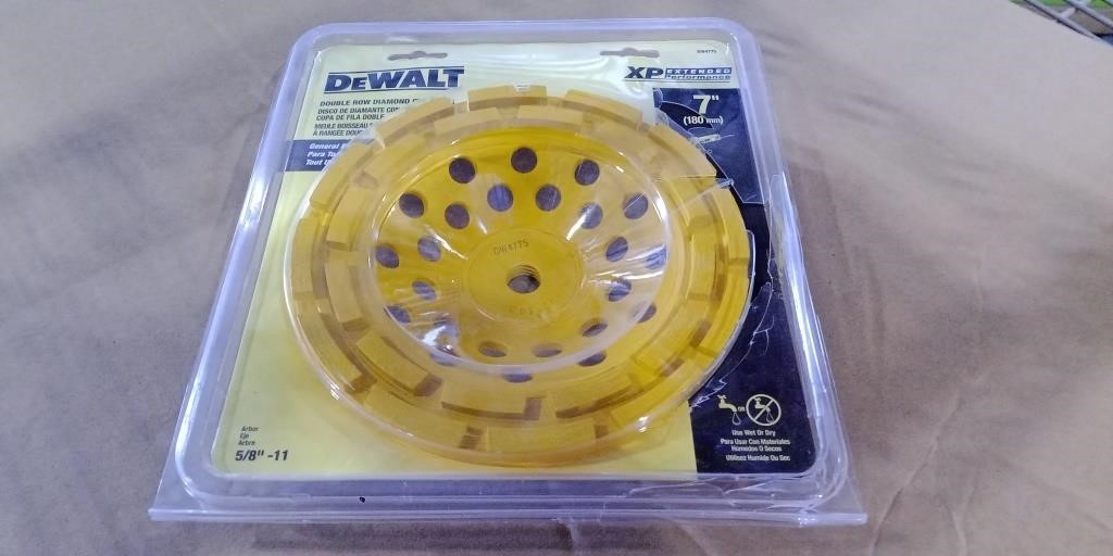 DeWalt Double Row Diamond Cup Wheel