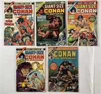 Marvel Conan Lot Giant-Size Nos.1-4 + King-Size 1