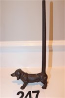 12" Tall Cast Iron Dog