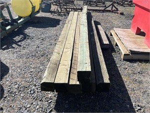 Pressure treated 6" x 6"x12’ wood boards