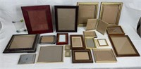 Box Lot of Picture Frames, Various Sizes