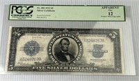 1923 5 Dollar Silver Certificate Blue Seal