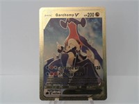 Pokemon Card Rare Gold Garchomp V