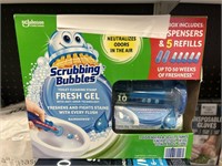 Scrubbing Bubbles 5 refills -1 dispenser