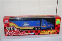 Lowe's Racing Team Transporter