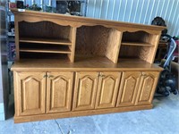 Oak? Entertainment Cabinet