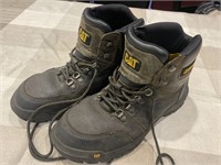 E1) Caterpillar Mens Outline Steel Toe Work Boots,