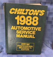 1988 Chiltons automotive service manual