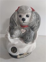 Vintage Beam Poodle Decanter, no top