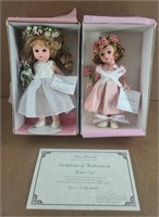 Madame Alexander Bride & Flower Girl Dolls