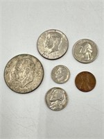Bicentennial Lot of Coins 1776 - 1976