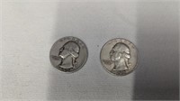 Silver 1952 Quarters (2)