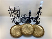 Metal Decor and Lamps