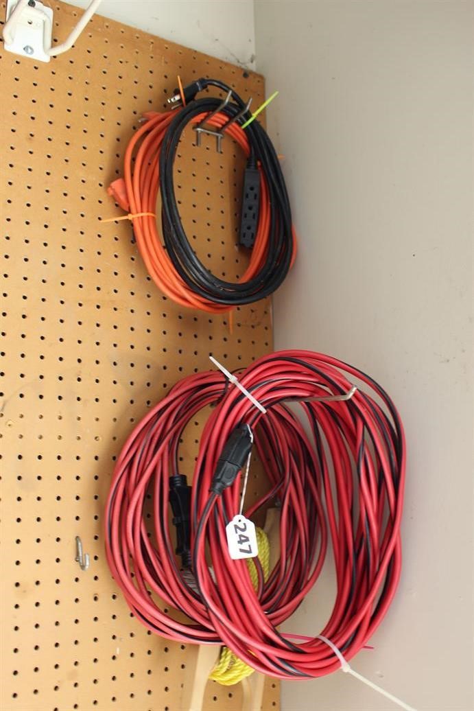 (4) Extension cords