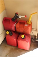 (4) Gas cans