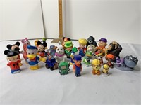 Little people including Disney paw patrol and