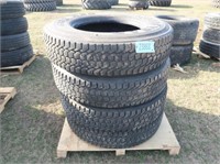 (4) Good Year 11R x 22.5 Tires #